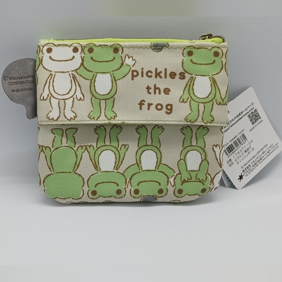 Pickles the frog tissues pouch / bag / purse - Picture 6 of 7